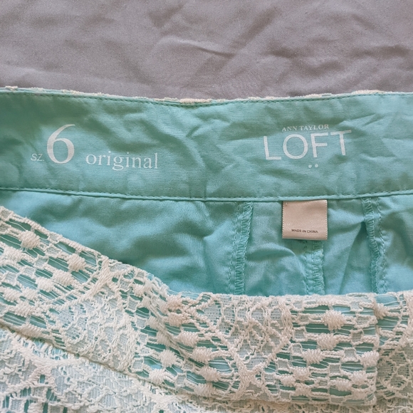 Loft Lace Overlay Shorts - Picture 2 of 7